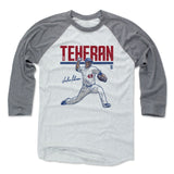 Mens Baseball T-Shirt Heather Gray / Ash