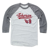 Mens Baseball T-Shirt Heather Gray / Ash