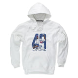 Mens Lace Hoodie White