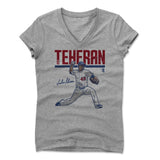 Womens Women's V-Neck Athletic Gray