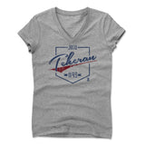 Womens Women's V-Neck Athletic Gray