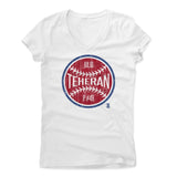 Womens Women's V-Neck White