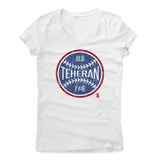 Womens Women's V-Neck White