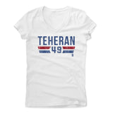 Womens Women's V-Neck White